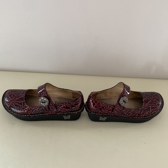 Alegria genuine leather shoes with Mary Jane style and Velcro closure. Size 36. - Picture 5 of 15